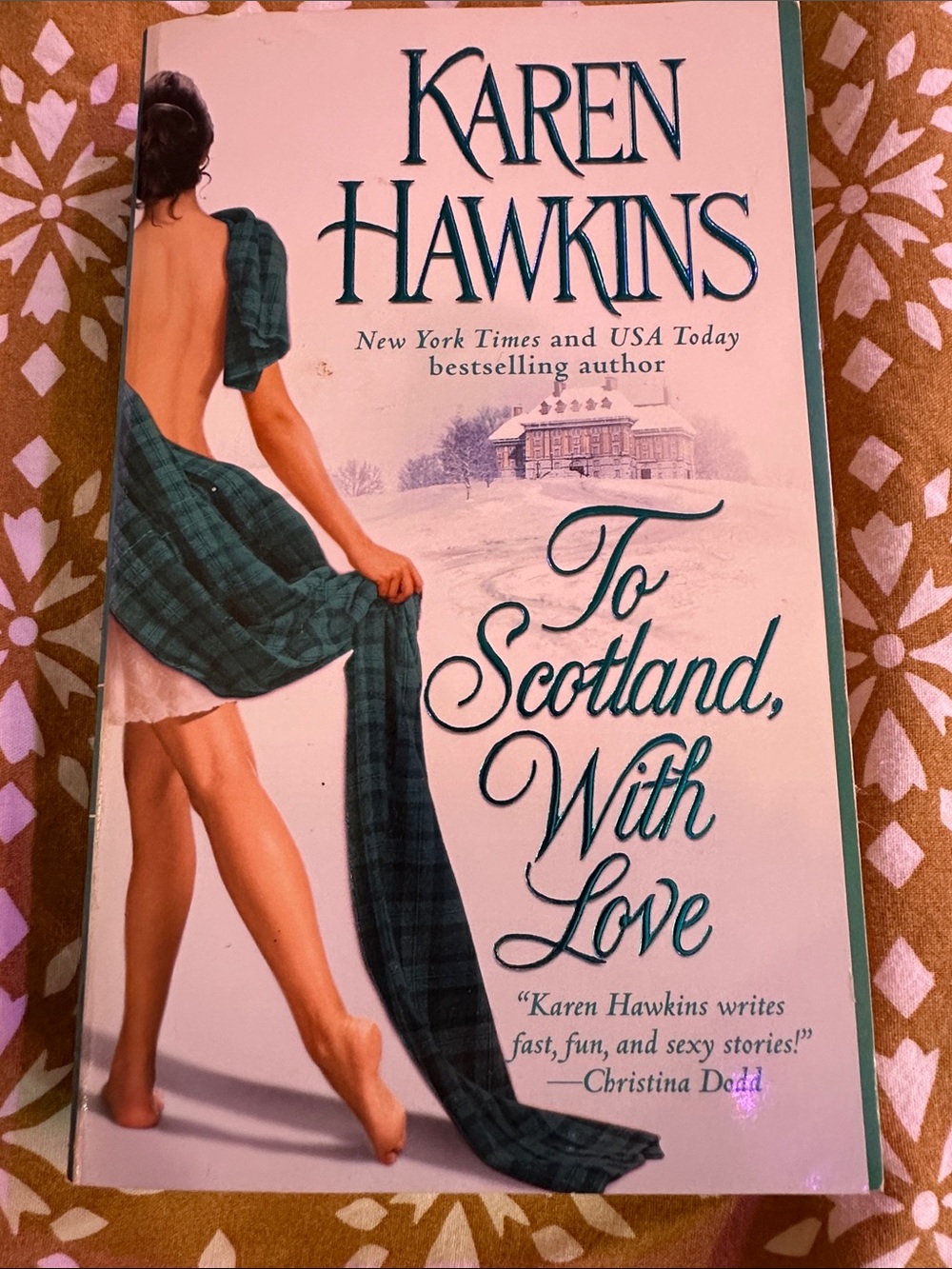 'To Scotland, With Love' - Karen Hawkins Romance Paperback Book